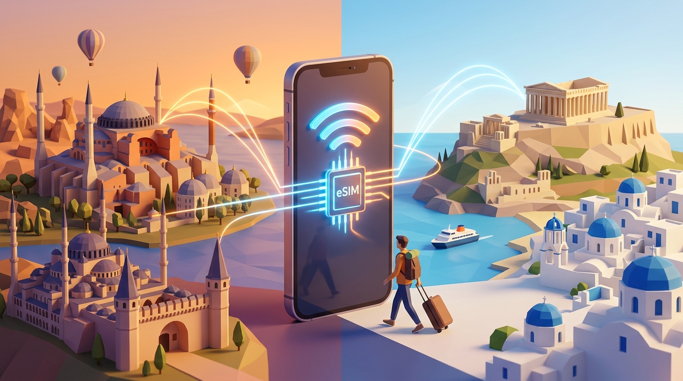 Turkey + Greece eSIM: One Plan for Both Countries? (2026 Guide)